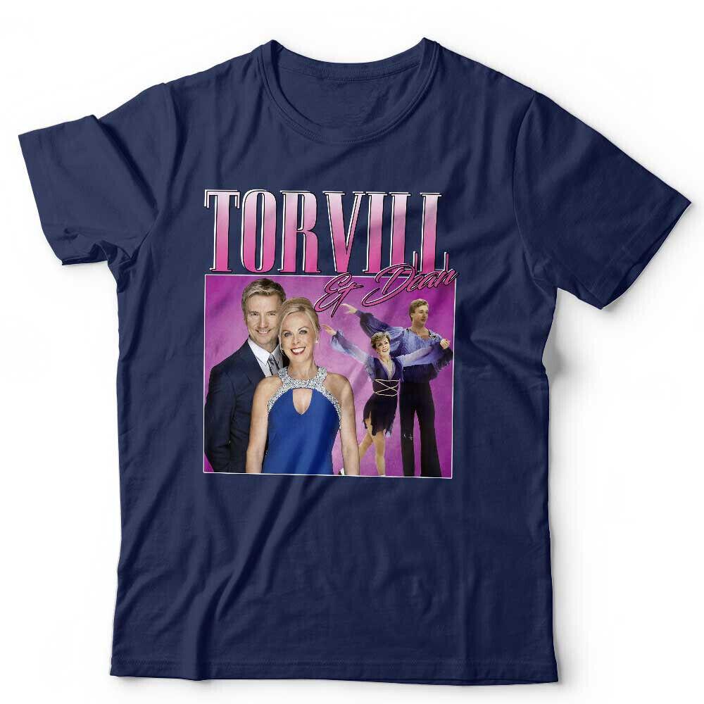 Torvill and Dean TShirt Appreciation Unisex Kids Throwback Homage Ice Skating S