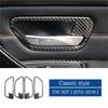 Carbon Fiber Door Bowl Handle Sports Trims For BMW F30 F34 3 GT 3 Series Th