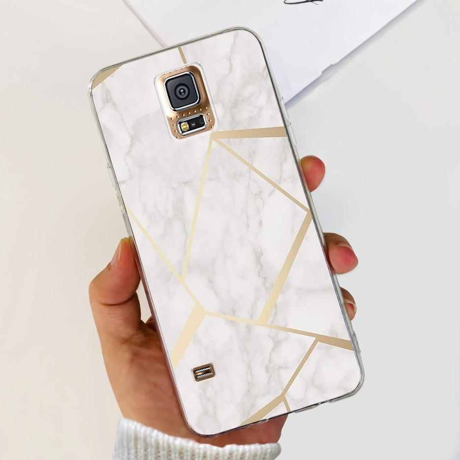 For Samsung Galaxy S5 Case G900F G900I G900M G900A G900T Cute Painted Cover Soft TPU Phone Case For Samsung S5 S 5 GalaxyS5 Bags