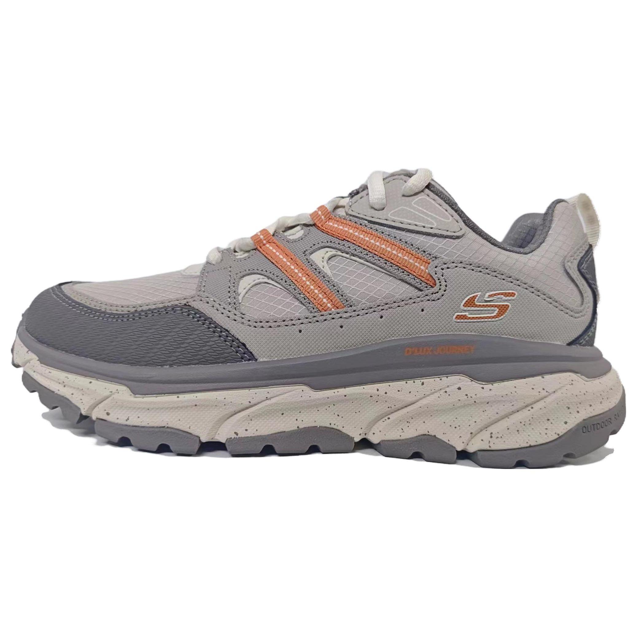 Skechers Outdoor Lace-Up City Shock-Absorbing Durable Low-Top Outdoor Functional Shoes Women shoes Gray 180166-NMLT 36