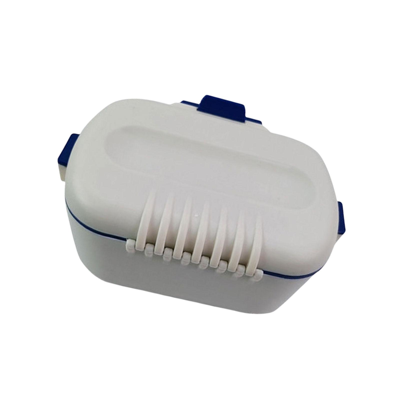 Коробка для наживки-червя для рыбалки, Кейс для хранения живой наживки с отсеком, Коробка для насекомых для рыбалки, Ящик для снастей для живой наживки белый