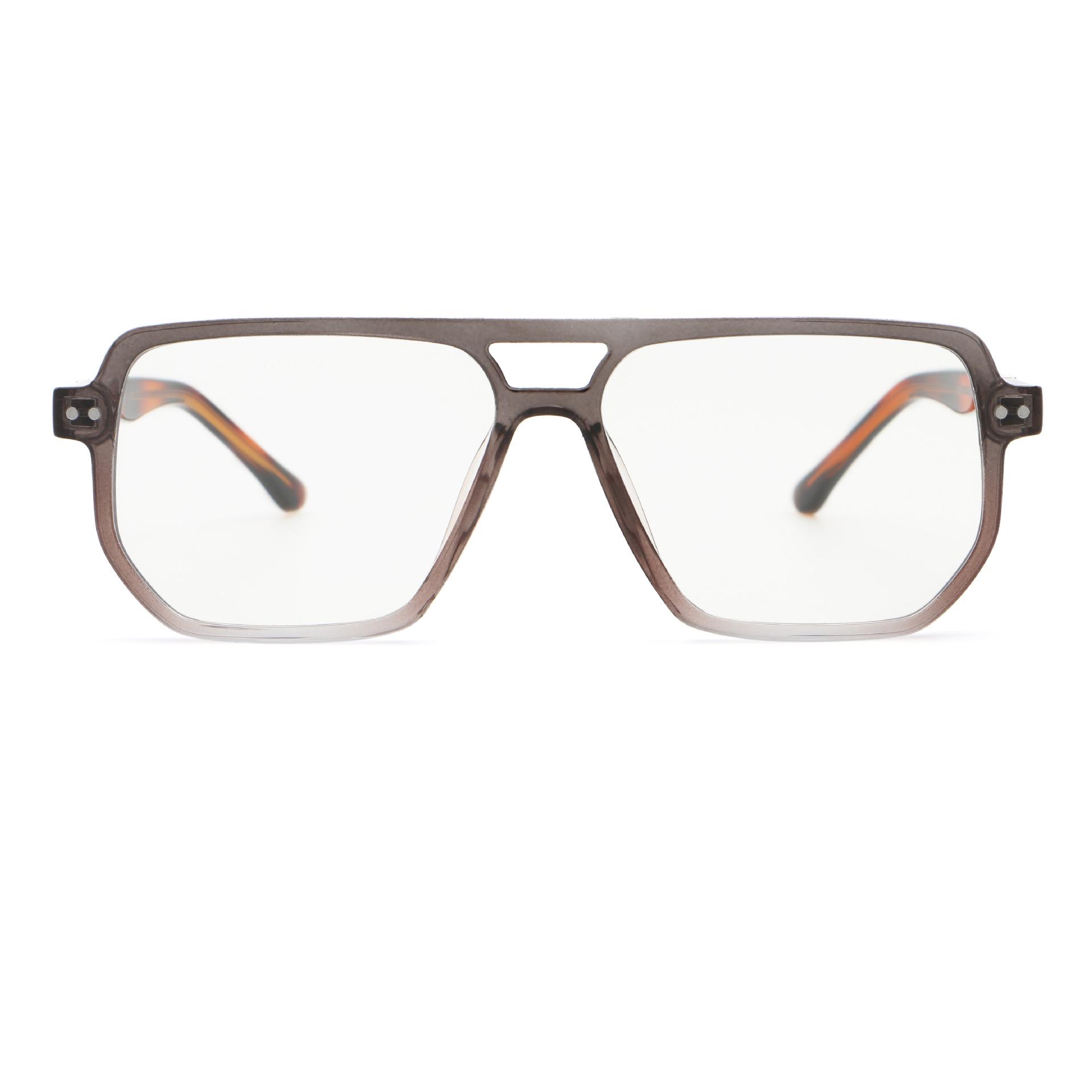 6501-2 Men`s High-End Retro Square Frame