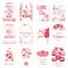Valentines Celebration Day Paper Hang Tag Pendant For Daily Party Decoration