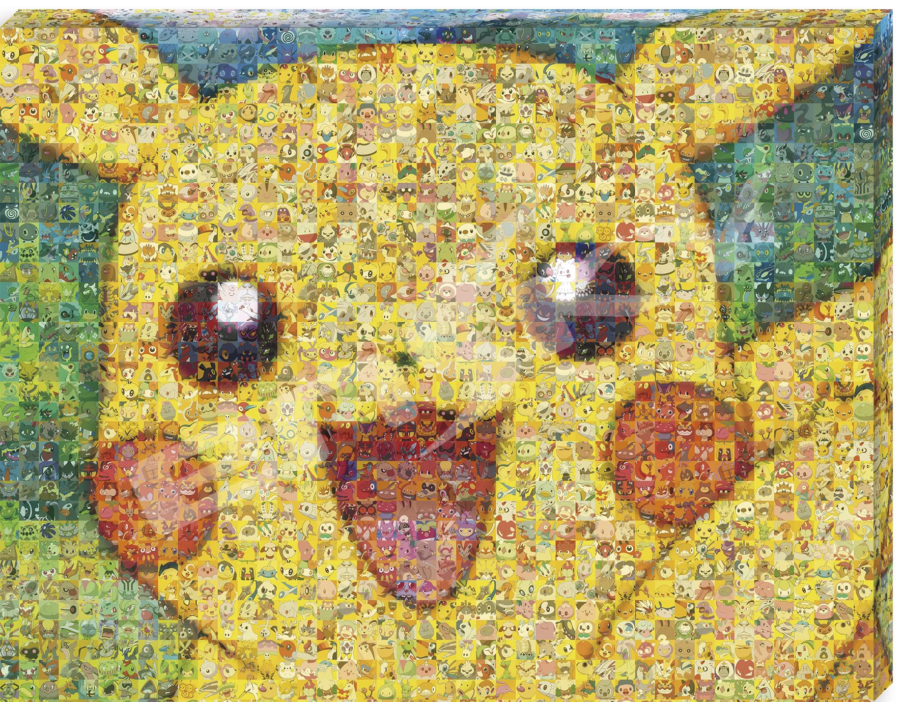 

ENSKY 366-Piece Jigsaw Puzzle Pokemon Mosaic Art - Pikachu - (31 x 24 cm) ATB-01