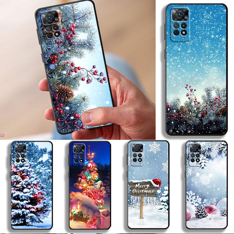 

Силиконовый чехол с Рождеством и снегом для Realme 5 9i 6s Narzo 8 9 Pro V25 7i 5S 7 6 8i 9 5G SE 9Pro 8Pro, сумка-капа Realme 5(5i 5s 6i)
