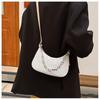 Women's 2023 Trendy Retro Crossbody Baguette Bag – Lace Knit Fabric