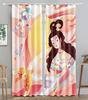 Chinese Traditional Festivals ColorfulBlackout Window Area Curtain Piece Living Interior Room Bed Chamber Bathroom Kitchen Door Storage Cabinet D