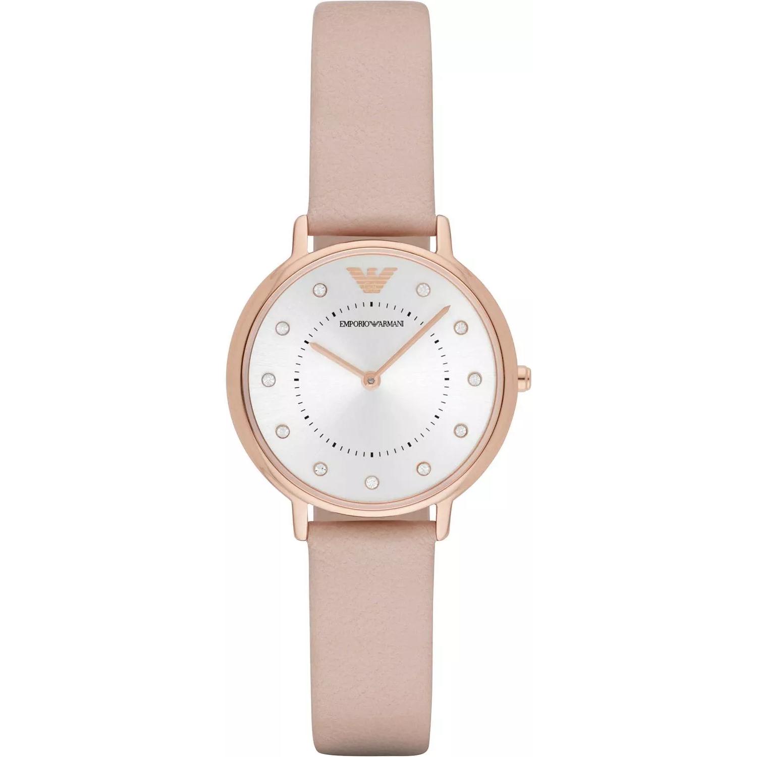 Emporio Armani Women`s Quartz Watch Silver