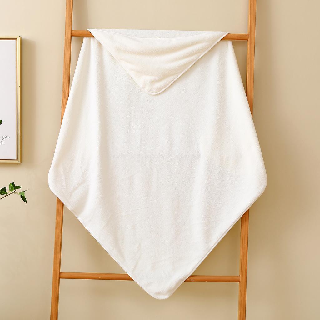 Baby Children Bath Towels Newborn Quilt Bag Towel Bag Quilt Coral Fleece Wrap Towel Embroidered Blanket Animal Eye Closed Hooded Cape