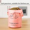 Pink Trash Bags Vest Style Heavy Garbage Bag Duty 50 Count - Leakproof for Kitchen Bathroom Home Office 4pcs
