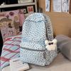 Schoolbag Street Cool School Bag ins Niche Leopard Print Autumn and Winter Backpack Female Student Travel Light Leisure Commuter Backpack