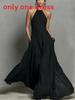 Summer Women Dress With Backless Design For Casual Travel And Party Wear