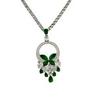 Exquisite Butterfly Tassel Earrings & Necklace Set: Light Luxury, Striking Design