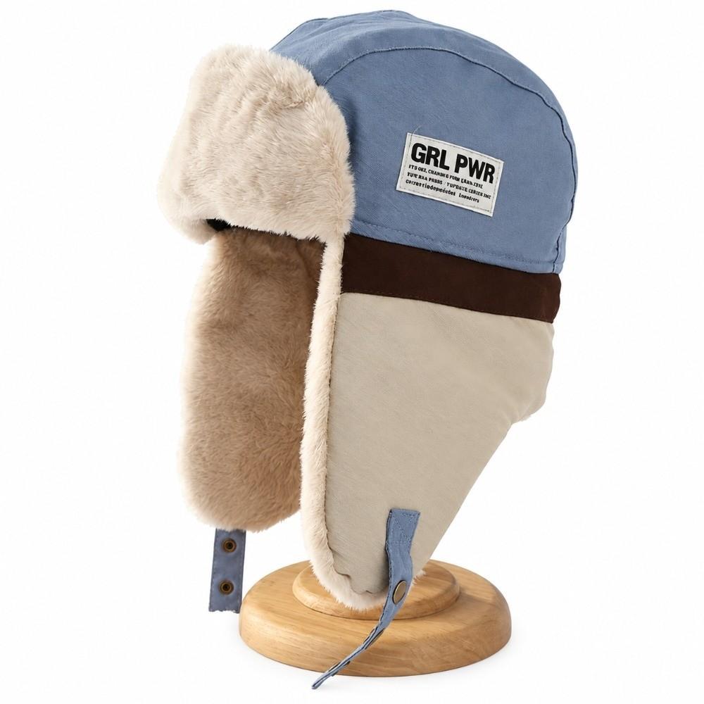 Thickened Pilot Hat Thermal Ear Protection Hat New Style Winter Cap  Cycling