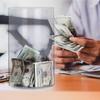 Acrylic Money Box Large Capacity Coin Box Acrylic Clear Money Bank Unopenable Home Decor Must Break Saving Jar For Boys & Girls