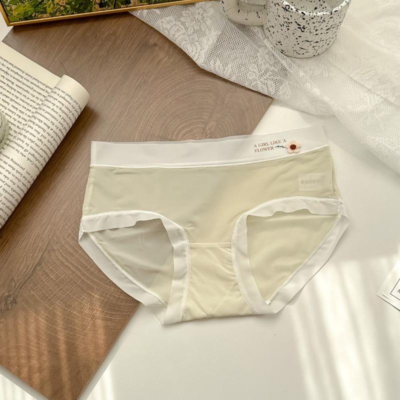 Minimalistisch gestaltete, hautfreundliche, bequeme Hüfttasche, nahtloses Gesäß, atmungsaktive Eisseide, reine Baumwolle, Schritt, Damenunterwäsche