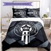 Morocco Football Printed Bedding 3 Piece Set Cozy Breathable Bed Cover Set As Housewarming Holiday Gift
