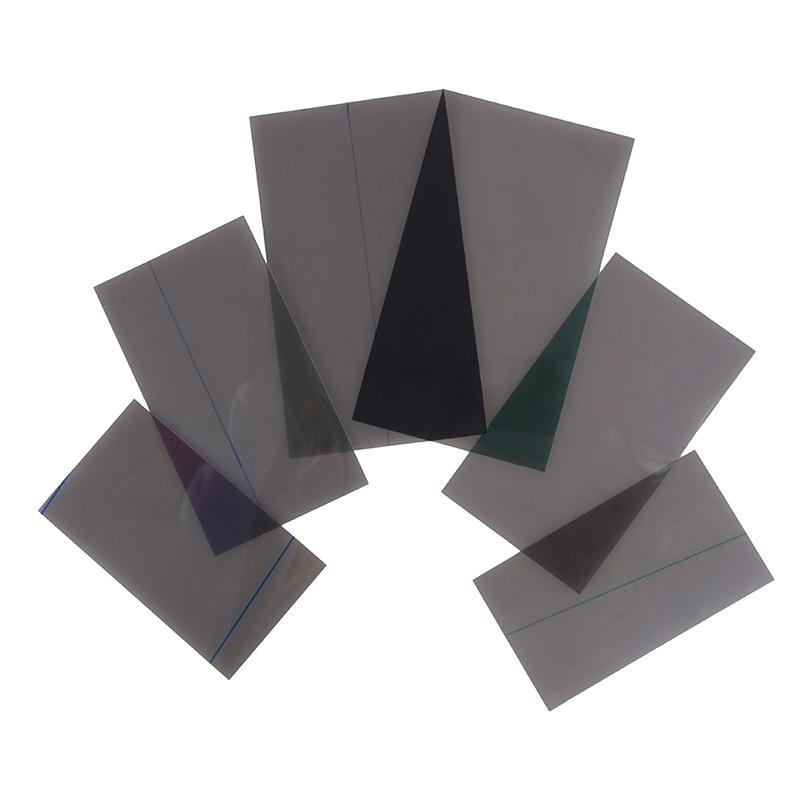Film Linéaire Intelligent 90 Degrés LCD pour iPhone 5/5s/6/6s/7/8/7p/8p, Filtres Polarisants Linéaires Adhésifs, Feuilles de Film de Polarisation