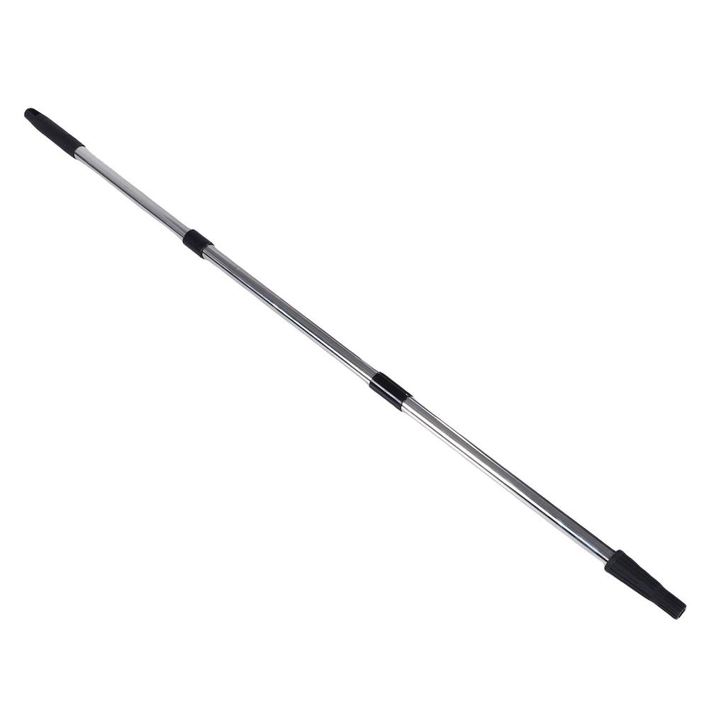 Paint Roller Extension Pole Stainless Steel 13.1FT 10 Segmented Detachable Pole with Tapered Adapter for Painting and Cleaning Tools