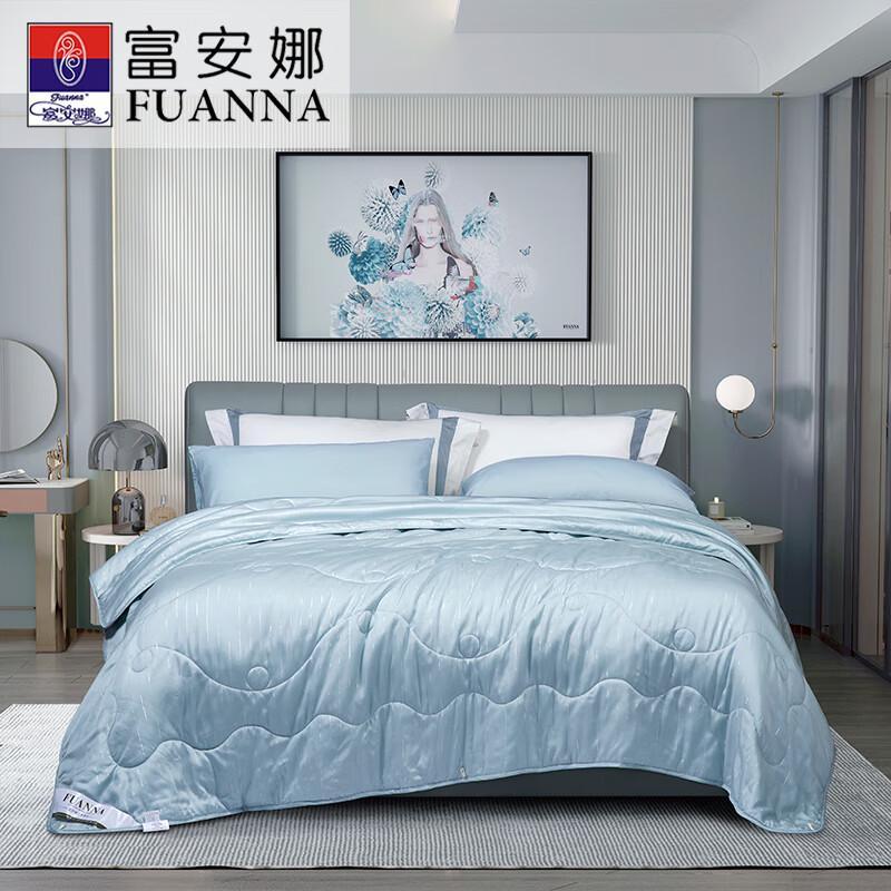 Fuanna Silky Tencel Lyocell Antibacterial Summer Quilt