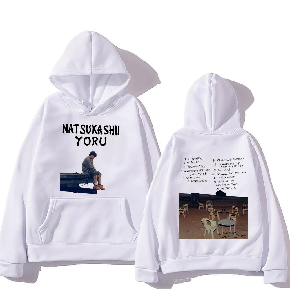 Rapper SAIKO Album Merch Hoodies Saiko Natsukashii Yoru Sweatshirt Men's Women Fashion Clothing Oversized Casual Pullover Trends