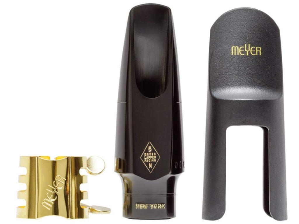 Meyer Alto Saxophone Mouthpiece, 100th Anniversary [New York], Size: 5M, 1013851