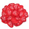 30-50pcs Printed I Love You Heart Patches Sponge Satin Fabric Heart Petals Confetti For Wedding Party Valentine's Day Decoration