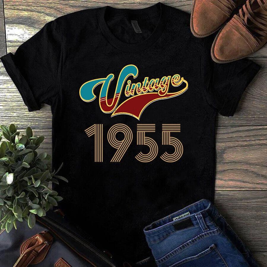 Vintage 1955 Vintage Gift Women Men Men s and Women s T-shirts S