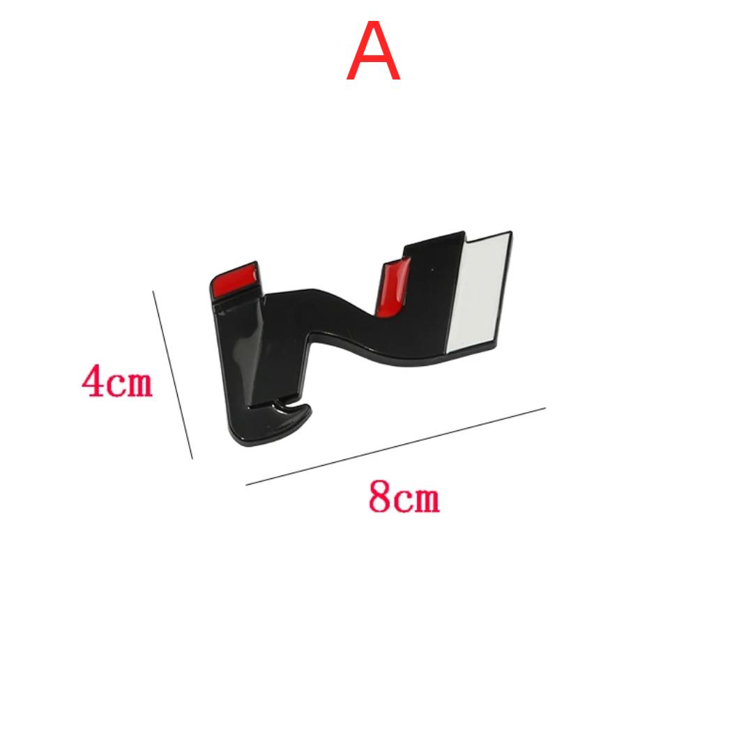 3D металлический логотип IN N Line, эмблема заднего багажника автомобиля, наклейки, наклейки для H/yundai I30 I20 I10 IX35 V/ENU K/ONA S/onata T/ucson E/lantra A