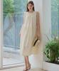 LUSIDA Mood Shirred Sleeveless Dress_2 Colors
