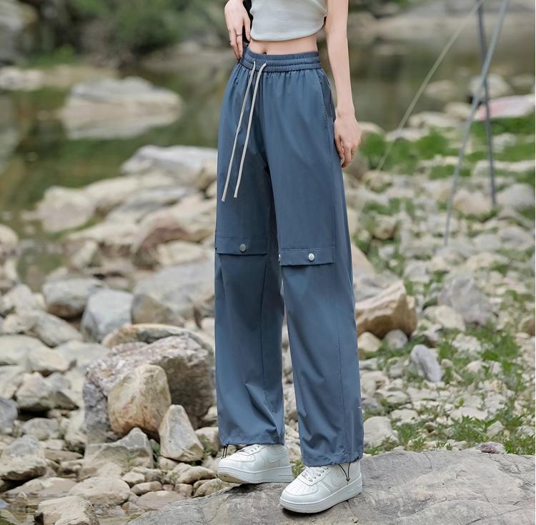 Women's Summer Windproof & Waterproof Hiking Pants - Ice Silk Casual Trekking & Camping Sportswear