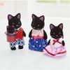 Sylvanian Families Puppen Sky Cat ST Mark Zertifiziertes Spielzeug Puppenhaus für Kinder ab 3 Jahren und Sylvanian Families von Epoch [Starry Family] FS-38 Aufwärts,