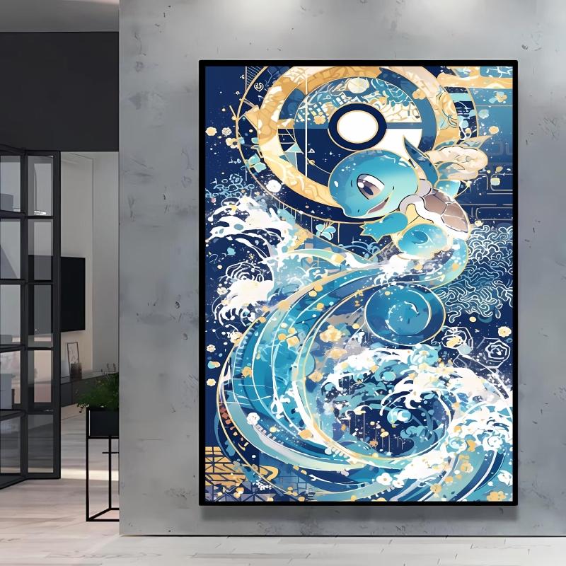 Anime Posters Pokemon Umbreon Cartoon Character Picture HD Print Canvas Painting Home Children's Room Wall Decoration Gifts