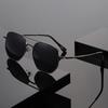 New Classic Frog-Eye Sunglasses Metal Double-Bridge Stylish UV400 Shades Eyewear for Fishing and Driving Outdoor Travel Eyewear