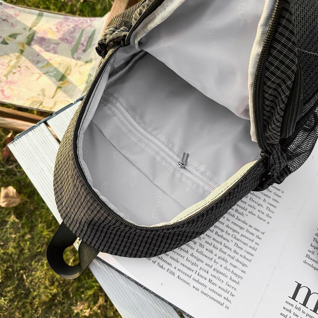 Schoolbag mountain outdoor splash-proof hiking breast bag men's 1011 new lightweight casual couple mini backpack