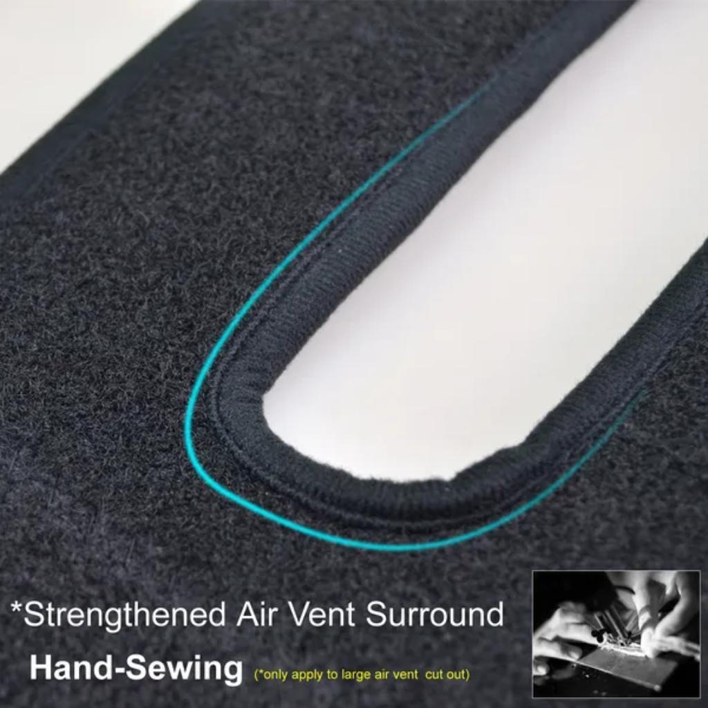 Car Dashboard Cover Dash Mat Sun Shade  Pad Carpet LHD For To/yota HIG/HLANDER 2014- 2019