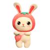 Backpack Fruit Rabbit Doll Plush Toy Girl Creative Doll Cute Rabbit Cartoon Doll