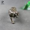 Antique Heavy BIG TIGER Figurine Miniature Desktop Ornament Retro Metal Lucky Beast Statue Home Decoration Craft Accessories