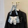 This Year's Popular Small Bag Women's 2026 New Fashion Casual Chain Cross Body Cute Bow Tie Single Shoulder Underarm Bag