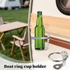 Boat Cup Cup Holder Adjustable Anti-slip Auto Beer Car Clamp Coffee Cups Holder Stainless Steel Beverage Cans Bracket for Truck