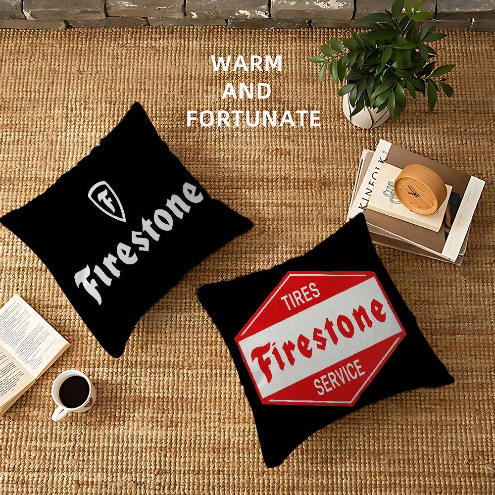 F-FirestoneS Motorrad 45*45cm Kissenbezug Dekokissenbezug Hauskissenbezug Für Sofakissen