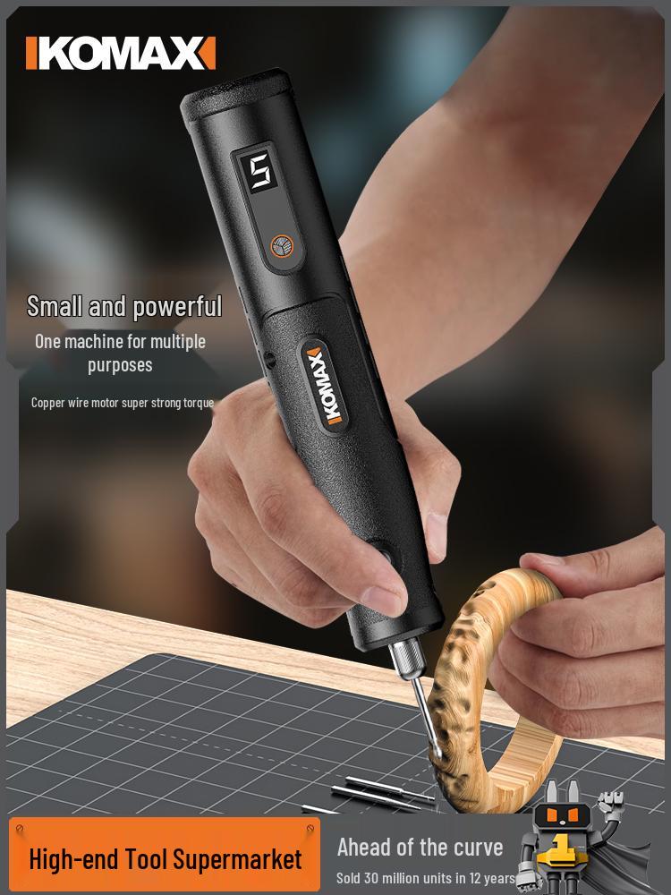 Handheld Electric Grinder for Jade Wood Carving: Polishing, Cutting, Engraving Tool