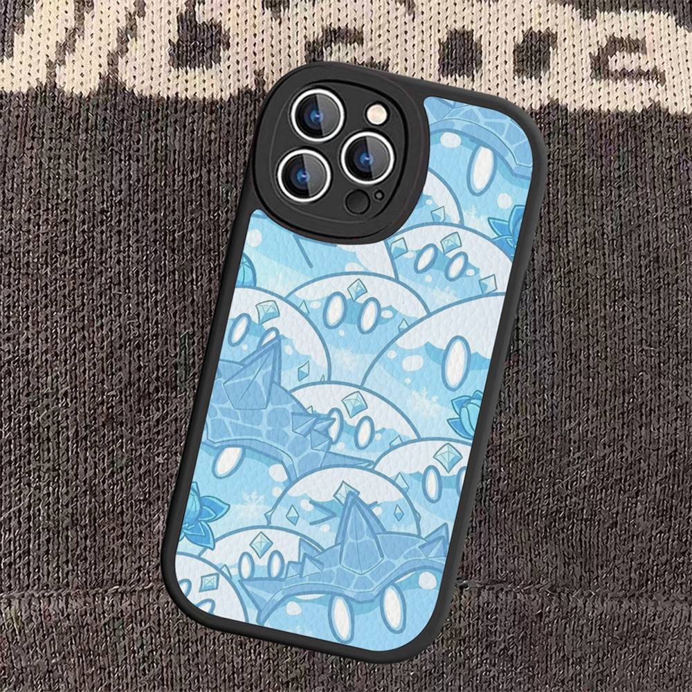 popular Game S-Slime R-Rancher Phone Case for iPhone 16 15 14 13 Pro Max 11 12 Plus Leather Silicone Cover