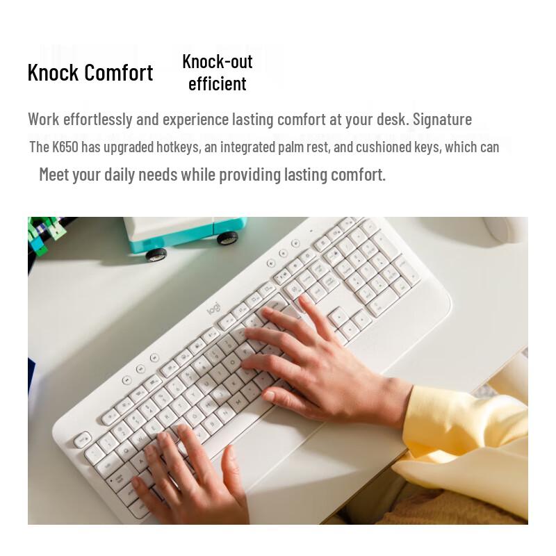 Logitech K650 Wireless Dual-Mode Office Keyboard