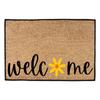 QX2E Front Door Mat Summer Holiday Welcome Mat Anti-slip Doormat Indoor Outdoor Rugs