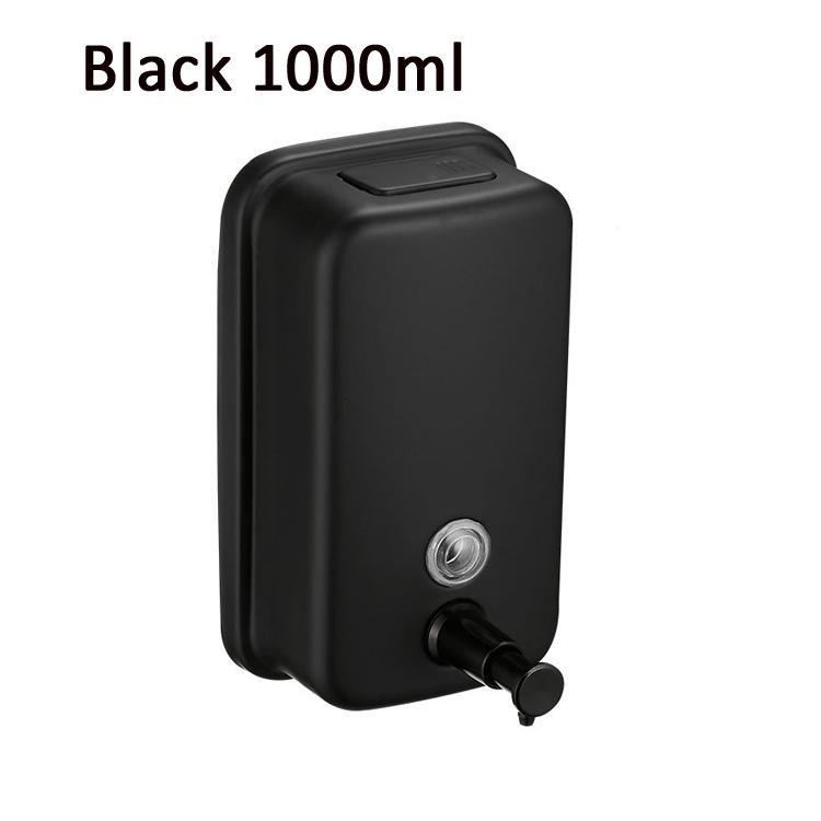 Czarny Stal Nierdzewna 304 Łazienkowy Dozownik do Mydła w Płynie Antyczny Dozownik do Szamponu Złoty Polerowany Montowany na Ścianie Akcesoria Łazienkowe