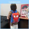 Cartoon Spider Man Pattern Kids Backpack With Breathable Oxford Fabric For Elementary School Students