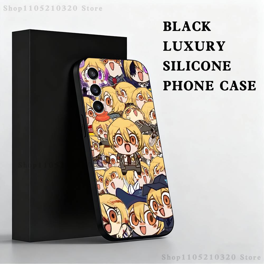 L-Limbus Company Game Phone Case For Samsung S 25,24,23,22,30,21,10,9,Ultra,Plus,Lite,FE,4,5 G Black Soft Case