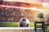 Photomural Soccer Ball In The Stadium Self-Adhesive Mural 312x219