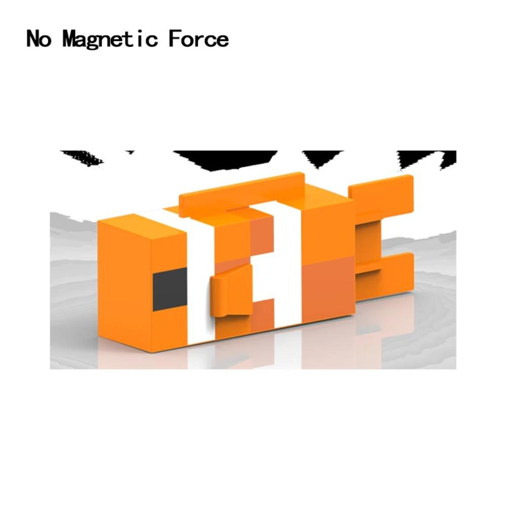 Animal Wheat Block Scene Building Mine World Magnetic Base Plate Magnetic Building Block Toys Children's Toys Gift DIY 2CM X045